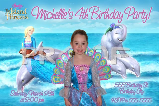 Tinkerbell Tinker Bell & Fairies Birthday Invitations  