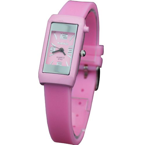 New Small 13 Candy Colors Quartz Silicone Ladies Womens Wrist Watch 