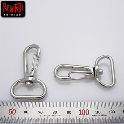 10pc Swivel Cips Diameter 20mm Cast Snap Hooks Nickel  