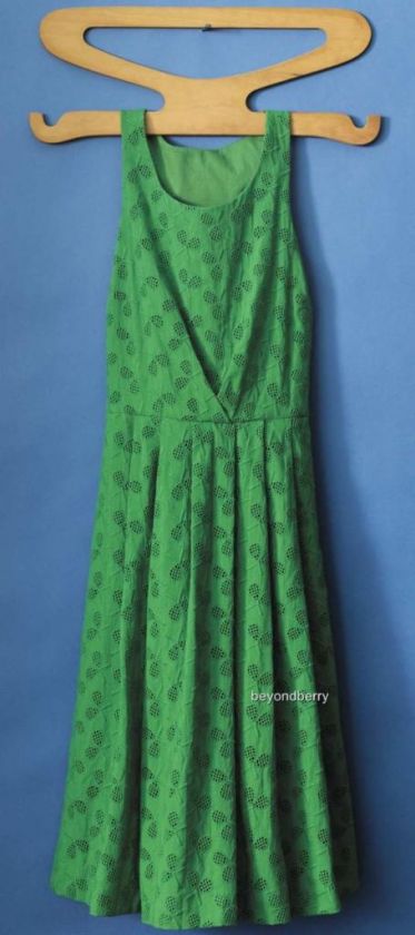 NEW Anthropologie Postmark Grass Court Dress Size 2 4 6 12  