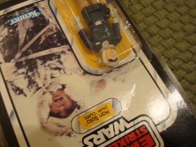 This item is a Vintage Star Wars ESB Han Solo Hoth 31 back A MOC 