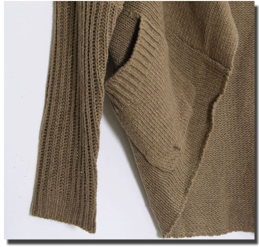   Batwing Loose Long sleeve Sweater Knit Cardigan Coat Wrap Cape Gxc