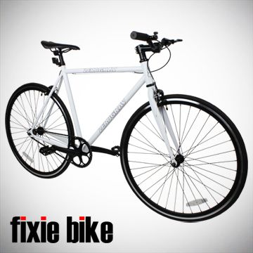   Gear Bike Single Speed Riser Bar Fixie Road Bike Track Bicycle  