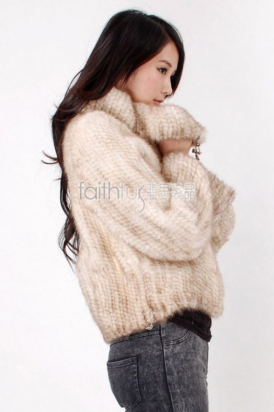 Mink Fur Knitted Jacket/Coat  