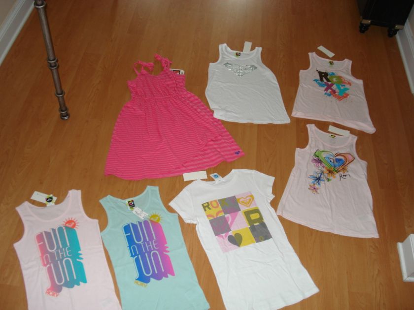 Roxy Girls Sundress OR Shirts, M, L, OR XL  