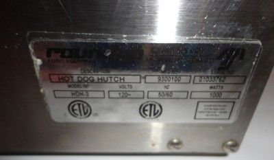   Hot Dog Hutch Steamer HDH 3 33 Capacity Commercial Kitchen Equipment