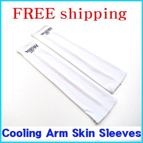   New ARM Cover Cooling Sleeve Sun UV Protection Sleeves Outdoor Sports