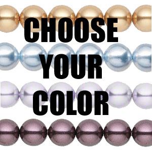 20 Swarovski Crystal 8mm Round Pearl Beads~Colors E Z  