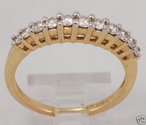 14 karat yellow gold Diamond Wedding Band  