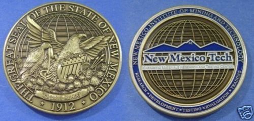 The Great Seal of the State of New Mexico 1912 COIN  