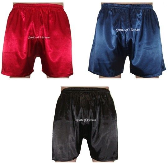 Charmeuse Silk Men Boxer Shorts Underwear ♥Sexy♥ Short  