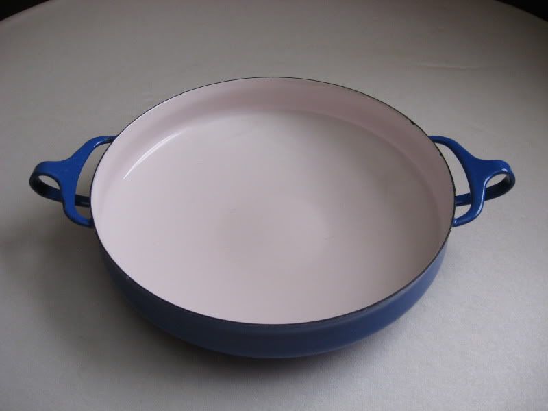 Dansk Kobenstyle Paella Pan Denmark Cobalt Blue 10  